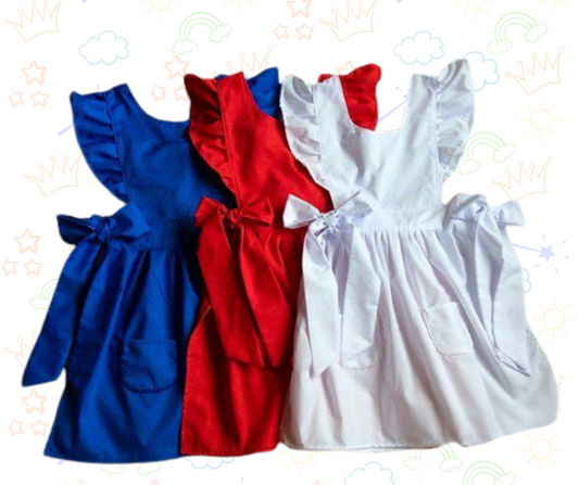 👗 Vestido Infantil Clásico con Volantes – Elegancia que Inspira Juegos y Aventuras 🌈✨