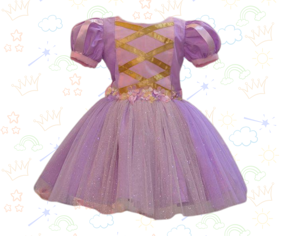 💫 Vestido de Rapunzel – Magia y Aventura en Cada Hilo