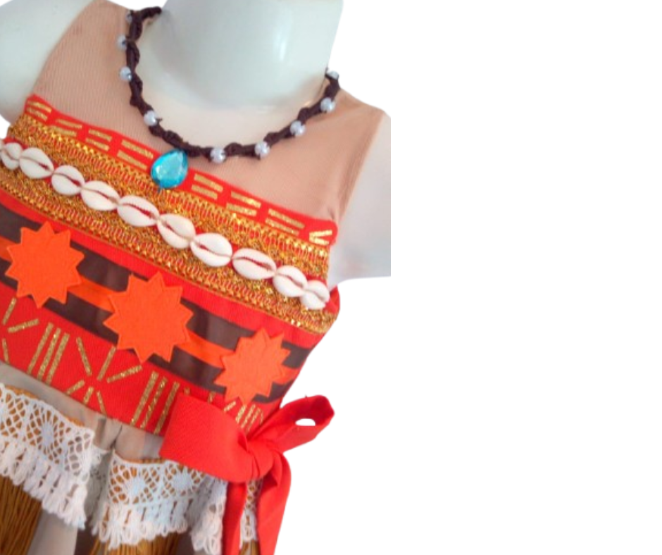 Vestido de Moana Espíritu Aventura