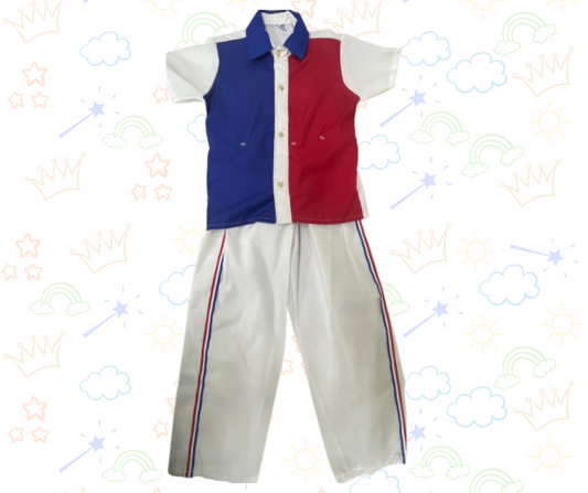 🇩🇴 Set Patrio para Niño - Orgullo Dominicano 🇩🇴