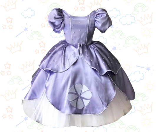 👑 Vestido de Princesa Sofía