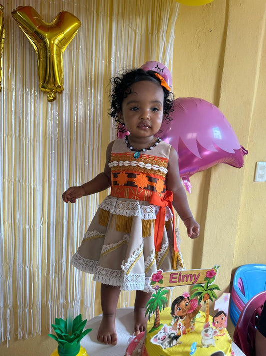 Vestido de Moana Espíritu Aventura