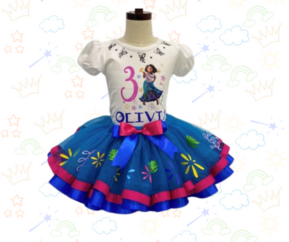 🦋 Set de Tutú Temática Encanto