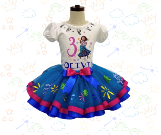 🦋 Set de Tutú Temática Encanto