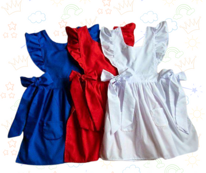 👗 Vestido Infantil Clásico con Volantes – Elegancia que Inspira Juegos y Aventuras 🌈✨