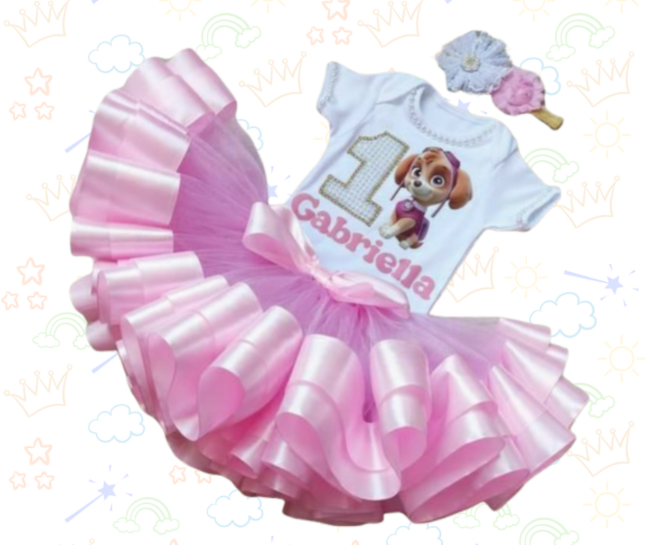 🐾✨ Set Tutú Skye – Paw Patrol Edition ✨🐾
