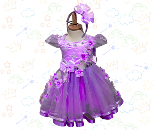 💫 Vestido de Rapunzel