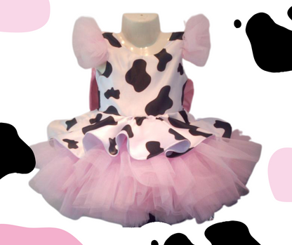 🐮 vestido de Vaquita Encantadora