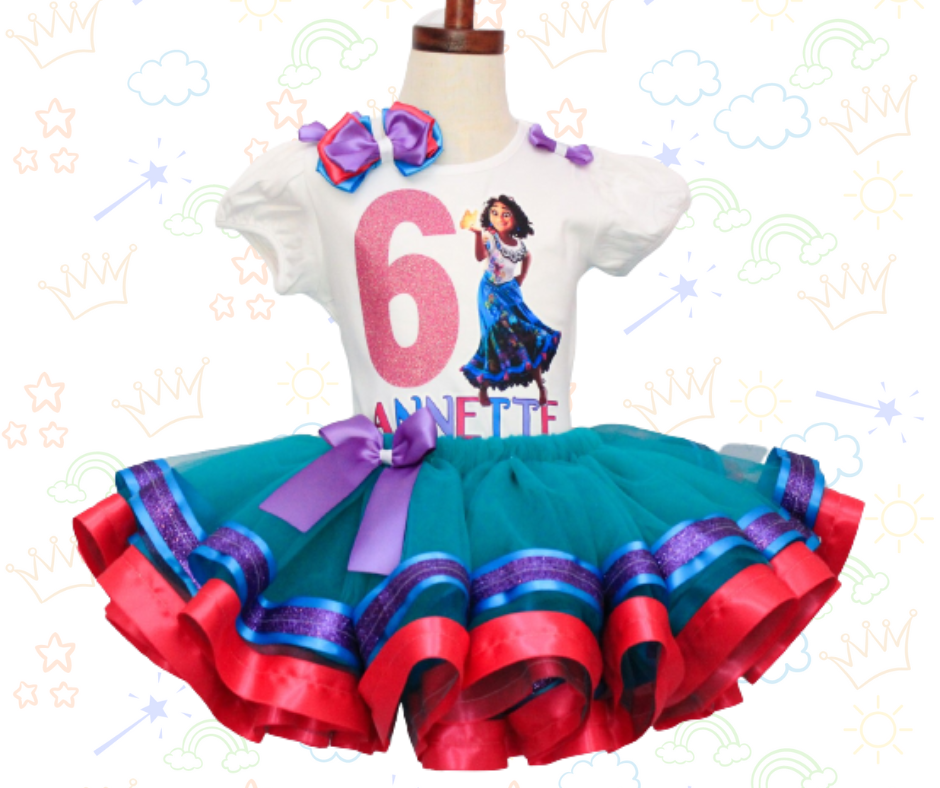 🦋 Set de Tutú Temática Encanto