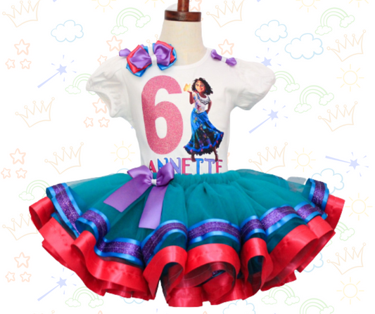 🦋 Set de Tutú Temática Encanto