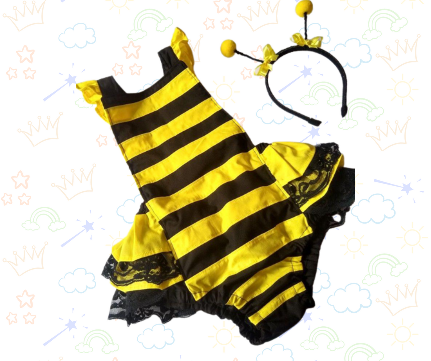 🐝👶 Ranita de Bebé Temática de Abejita