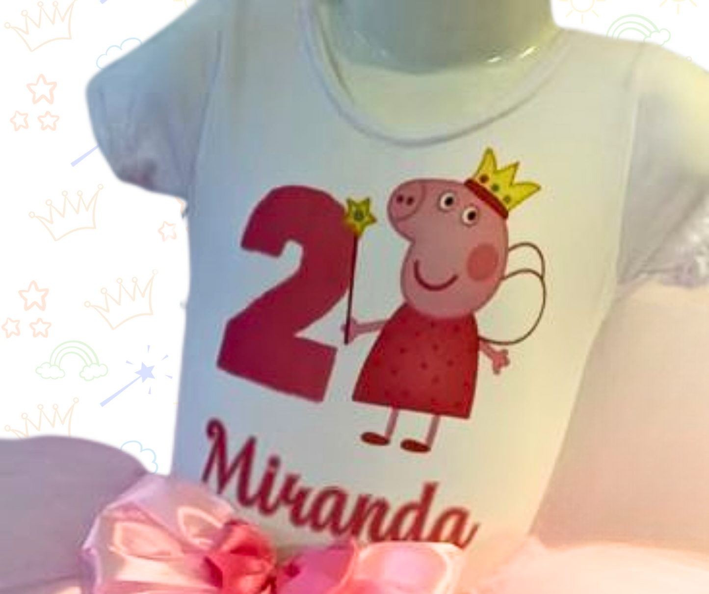 🐷 Set Tutú Peppa Pig