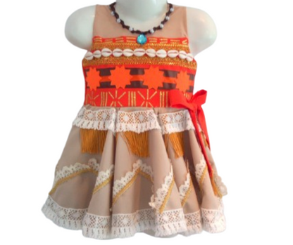Vestido de  Moana Espíritu Aventura