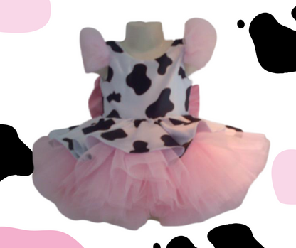 🐮 vestido de Vaquita Encantadora
