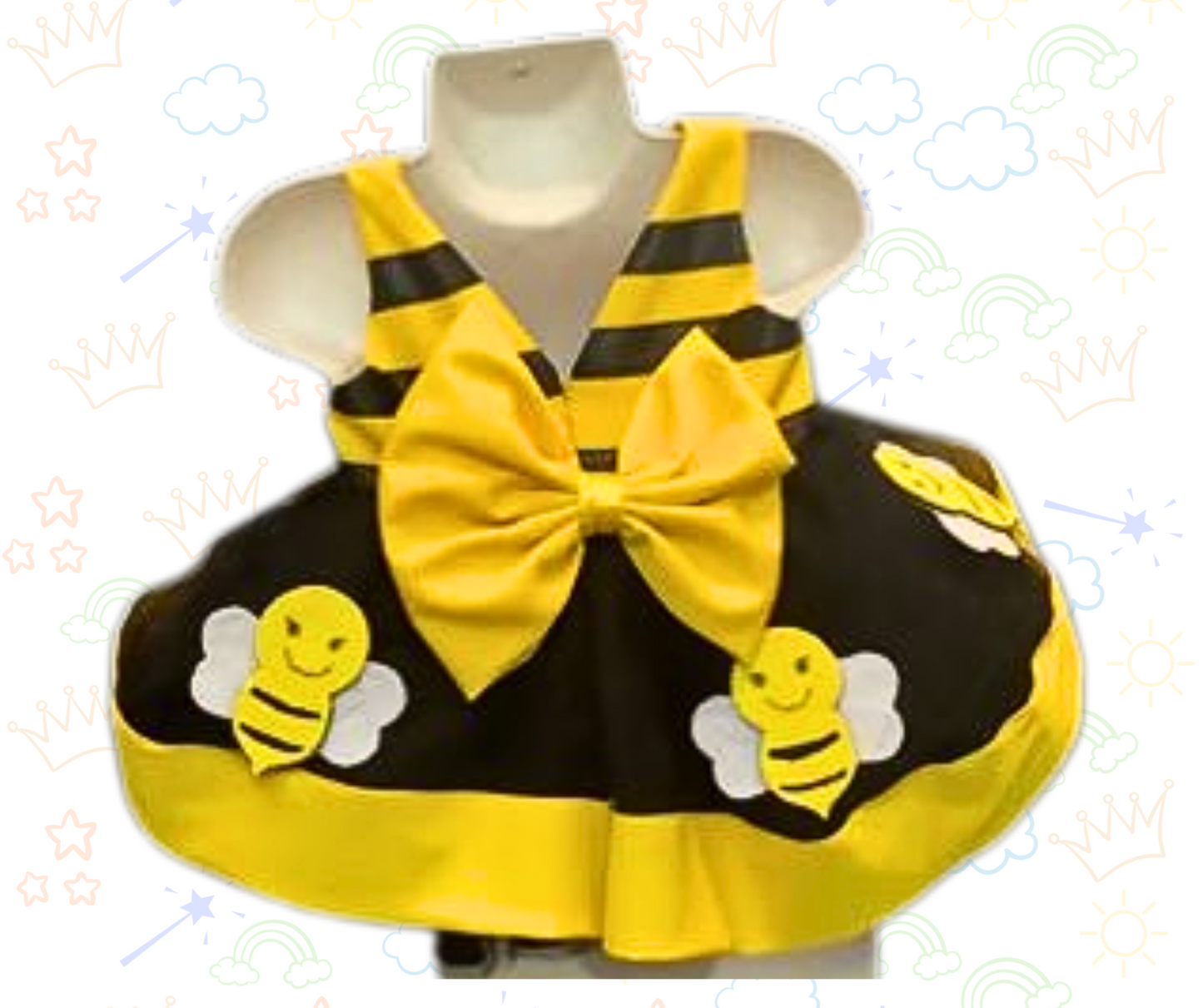 🐝 Vestido de Abejita