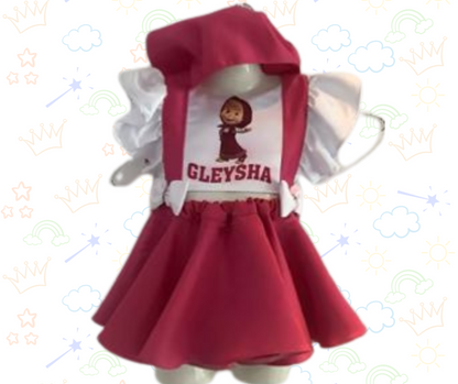 🐻 Vestido Masha y el Oso
