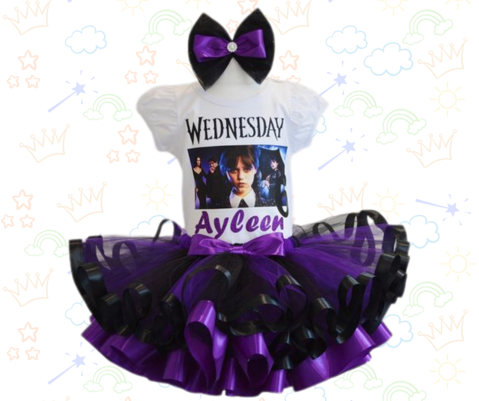 🕷️💜 Set de Tutú Merlina