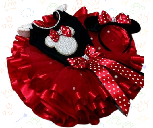 🎀❤️ Set Minnie Rojo Glam