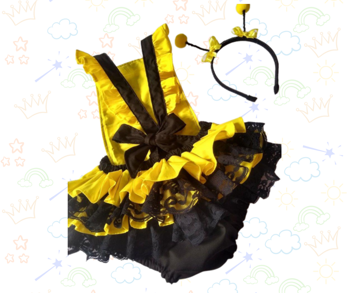 🐝👶 Ranita de Bebé Temática de Abejita