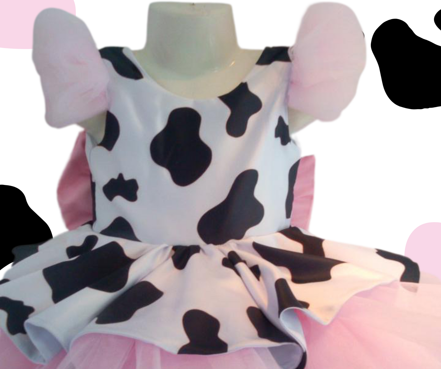 🐮 vestido de Vaquita Encantadora