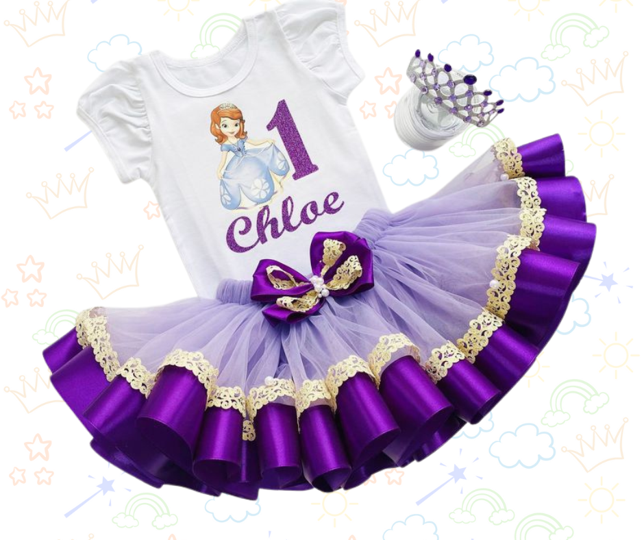 🧁 Set de Tutú Princesa Sofía