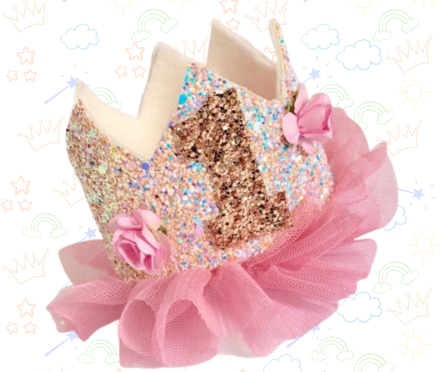 👑🎉 Corona de Cumpleaños Personalizada – ¡Para reinar en su día especial!