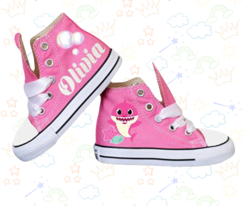 👟✨ Tenis Personalizados Baby Shark