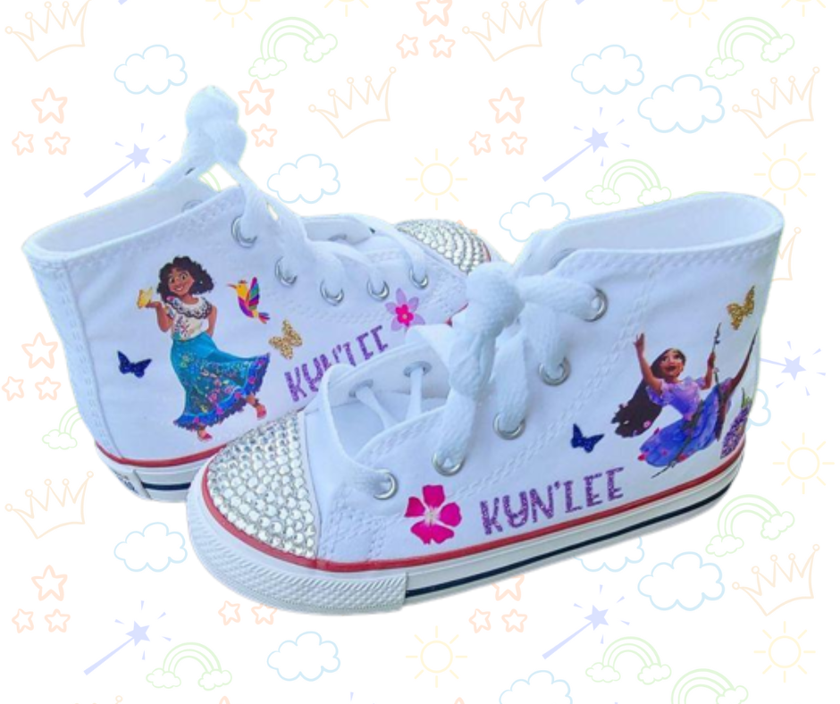 👟✨ Tenis Personalizados Encanto con Pedrería  – ¡Camina con estilo y brillo único!