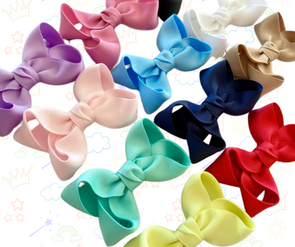 🎀🌈 Set de 5 Lazos para Niñas