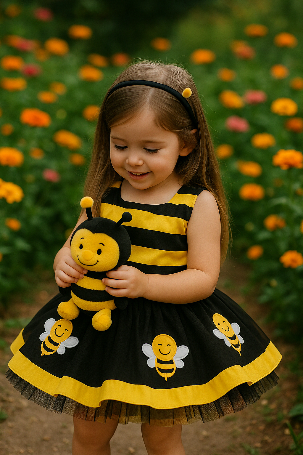 🐝 Vestido de Abejita