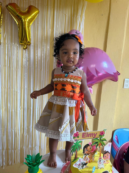 Vestido de  Moana Espíritu Aventura