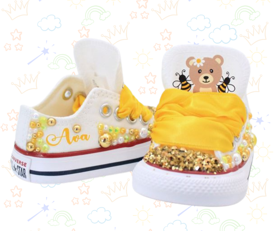 ✨ Tenis Personalizados Abejita chiquitica
