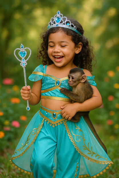 👑✨ Set Princesa del Desierto – Inspirado en Jazmín ✨🐪