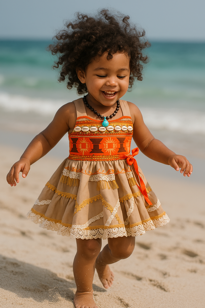 Vestido de  Moana Espíritu Aventura